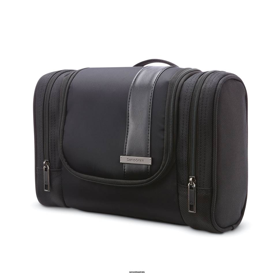 NuRoad Hanging Travel Kit Black/Gunmetal Samsonite Unisex Accessories VHVX642